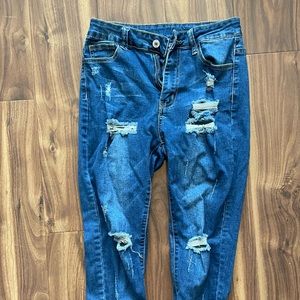 SHEIN ripped women’s skinny jeans - size S